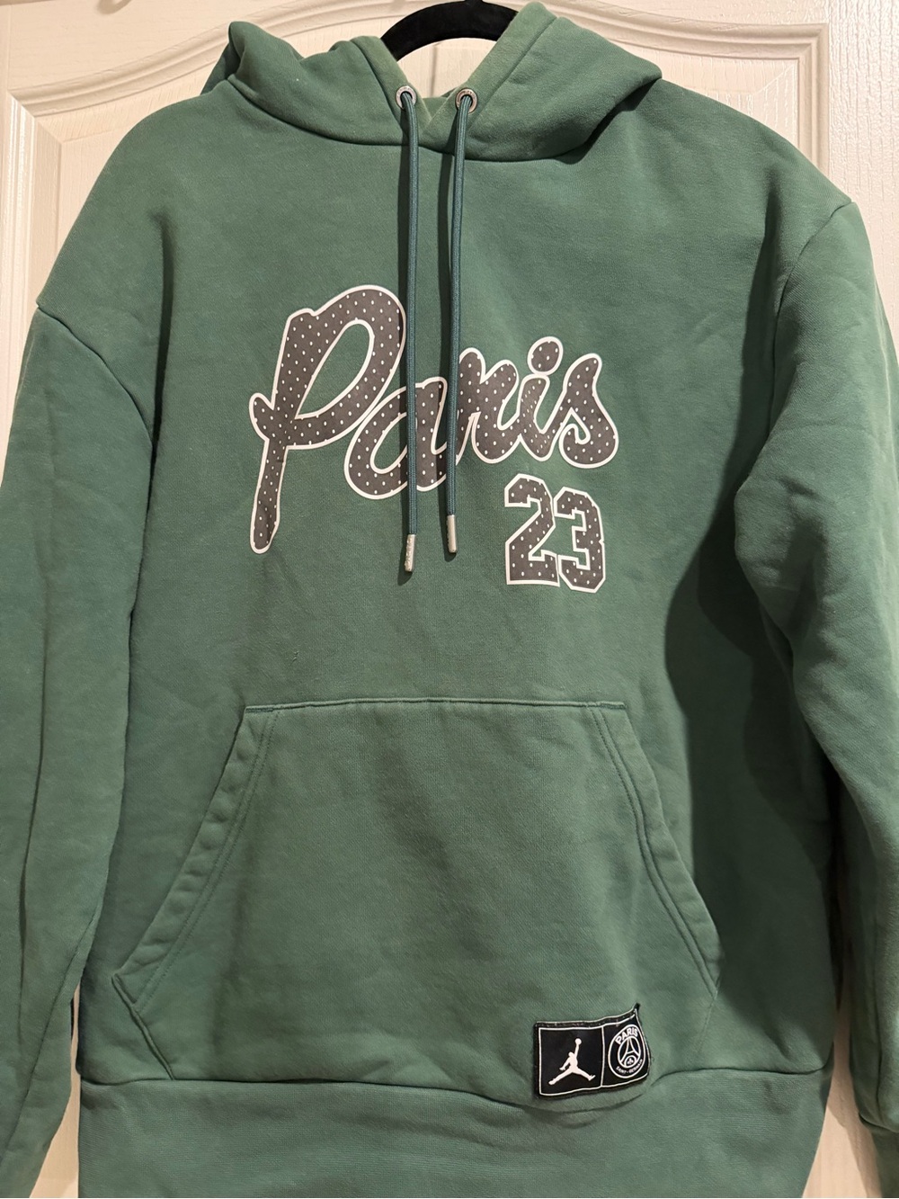 Jordan Men's Green 'Paris 23' Crewneck Hoodie